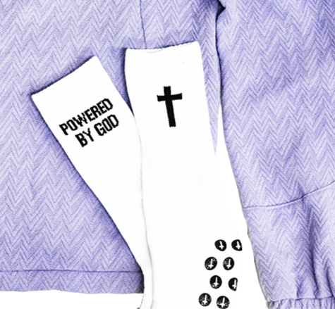 Powered by God Grip socks